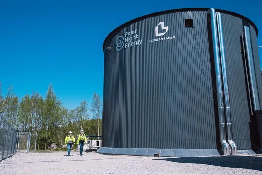 пяшчаная батарэя песочная батарэя Sand Battery
