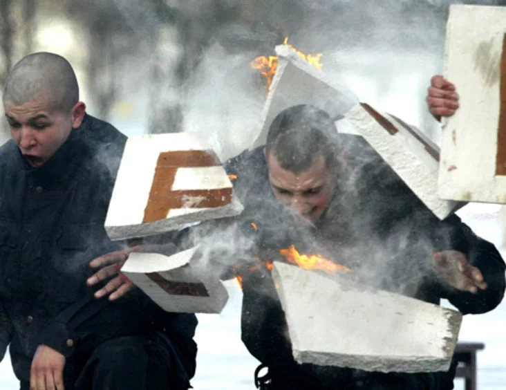 Special troops of the Belarusian Interior Ministry. Photo by Julia Darashkevich