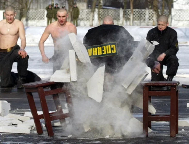 Special troops of the Belarusian Interior Ministry. Photo by Julia Darashkevich