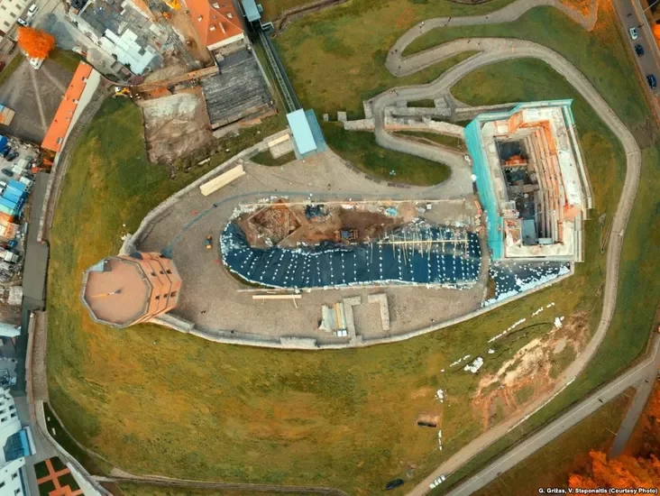 Raskopki na Zamkavaj hary