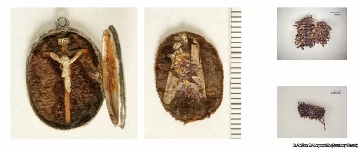 Medaljony, znojdzienyja ŭ mahile Kalinoŭskaha