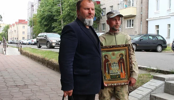 Группа поддержки "Вечернего Могилева" в суде. 2019 год. Фото: mspring.online
