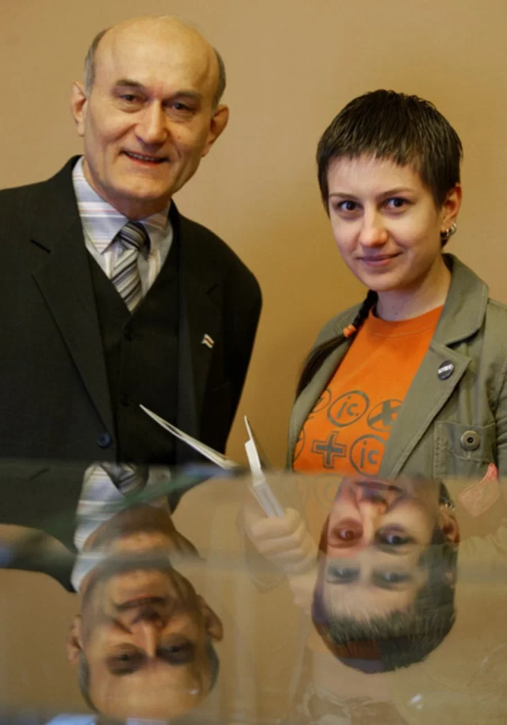 Zianon Pazniak. Photo by Julia Darashkevich