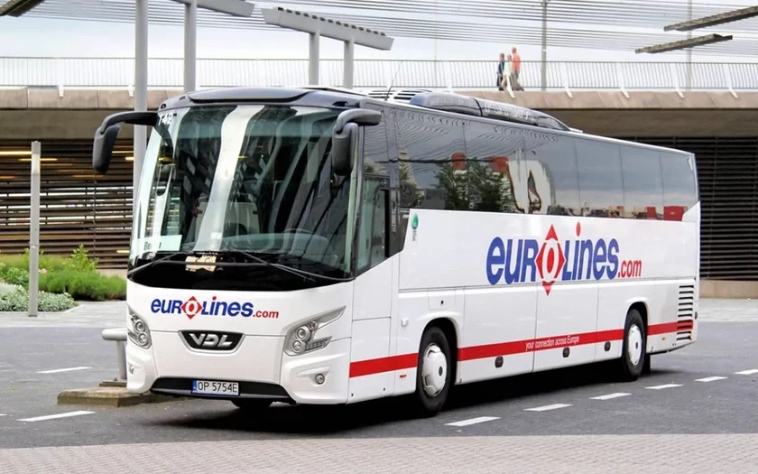 Автобус компании «Eurolines». Снимок носит иллюстративный характер. Фото: Eurolines Lithuania / Facebook