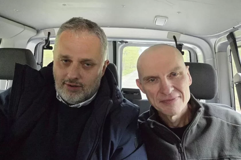 Bartak Vieliński i Andžej Pačobut